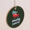 Land Rover Nadolig Llawen Welsh Language Wooden Christmas Decoration from Driftwood Designs for sale at Mostyn