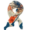 A Crustacean Large Silk Scarf from Alice Acreman Silks for sale at Mostyn