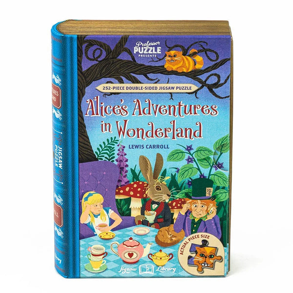 Alice in Wonderland 252 Piece Double Sided Jigsaw from Professor Puzzle for sale at Mostyn
