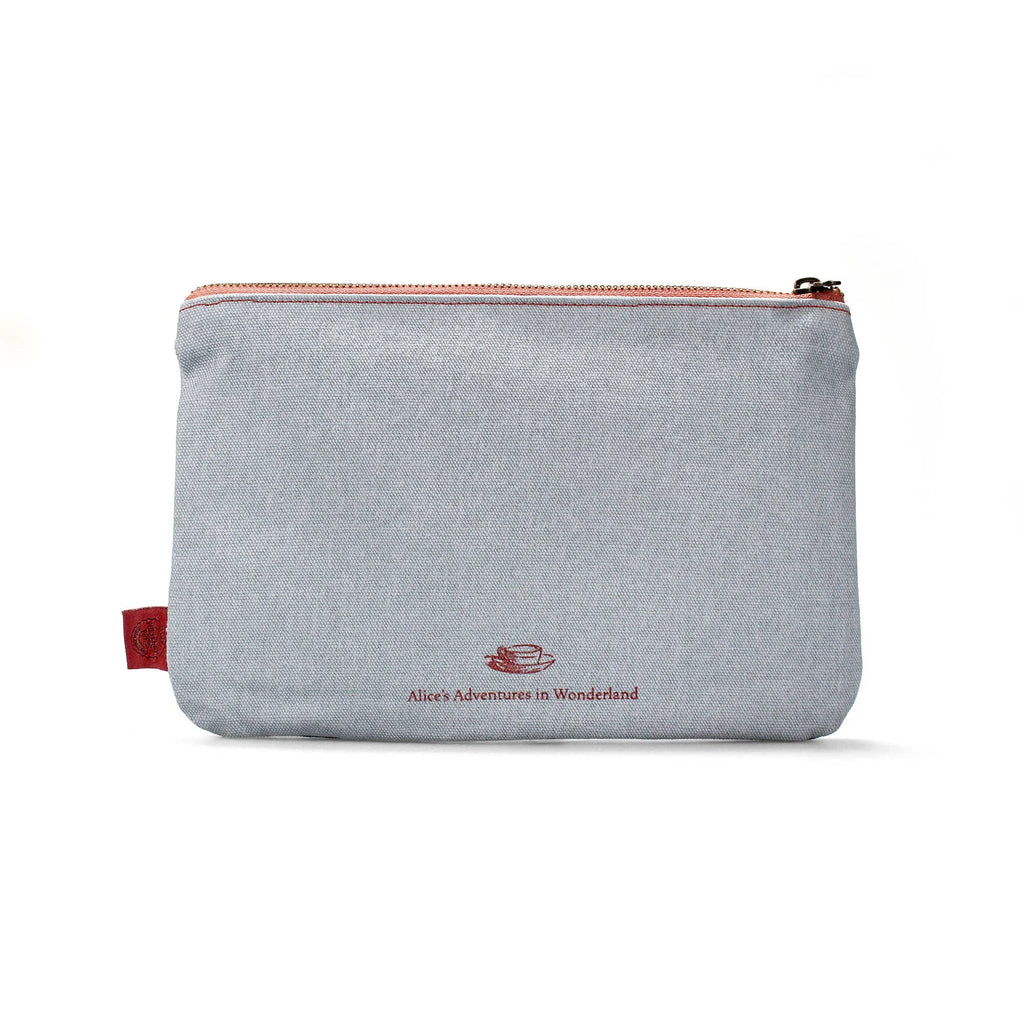 Alice in Wonderland Cotton Purse Pouch from Half Moon Bay for sale at Mostyn