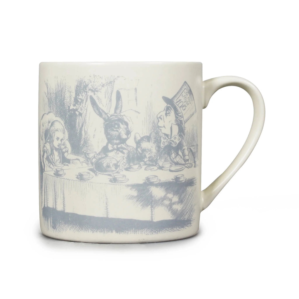 Alice in Wonderland Mad Hatters Tea Party Ceramic Mug from Half Moon Bay for sale at Mostyn