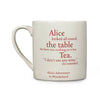 Alice in Wonderland Mad Hatters Tea Party Ceramic Mug from Half Moon Bay for sale at Mostyn