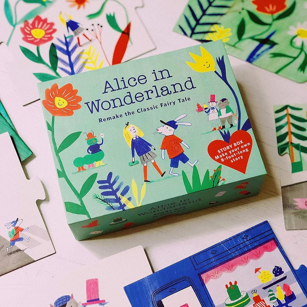 Alice in Wonderland Story Box by Anne Laval from Hachette UK for sale at Mostyn