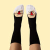 Andy Sock-Hole [Adult 5-8] Artist Socks from Chatty Feet for sale at Mostyn