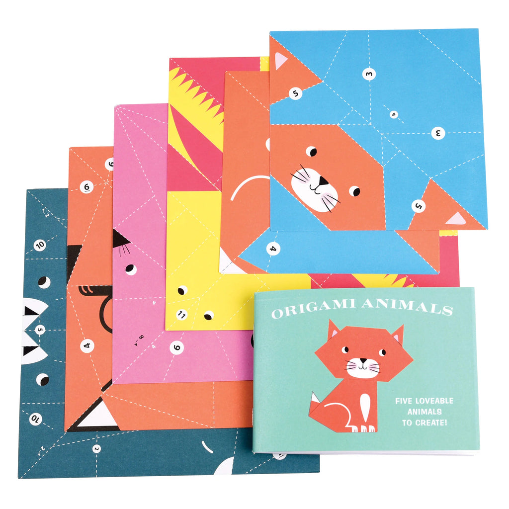  Animal Paper Craft Origami Kit from Rex London for sale at Mostyn