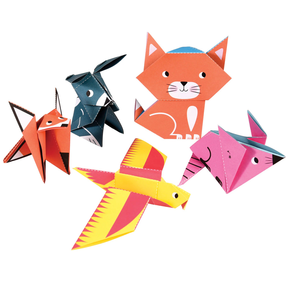 Animal Paper Craft Origami Kit from Rex London for sale at Mostyn