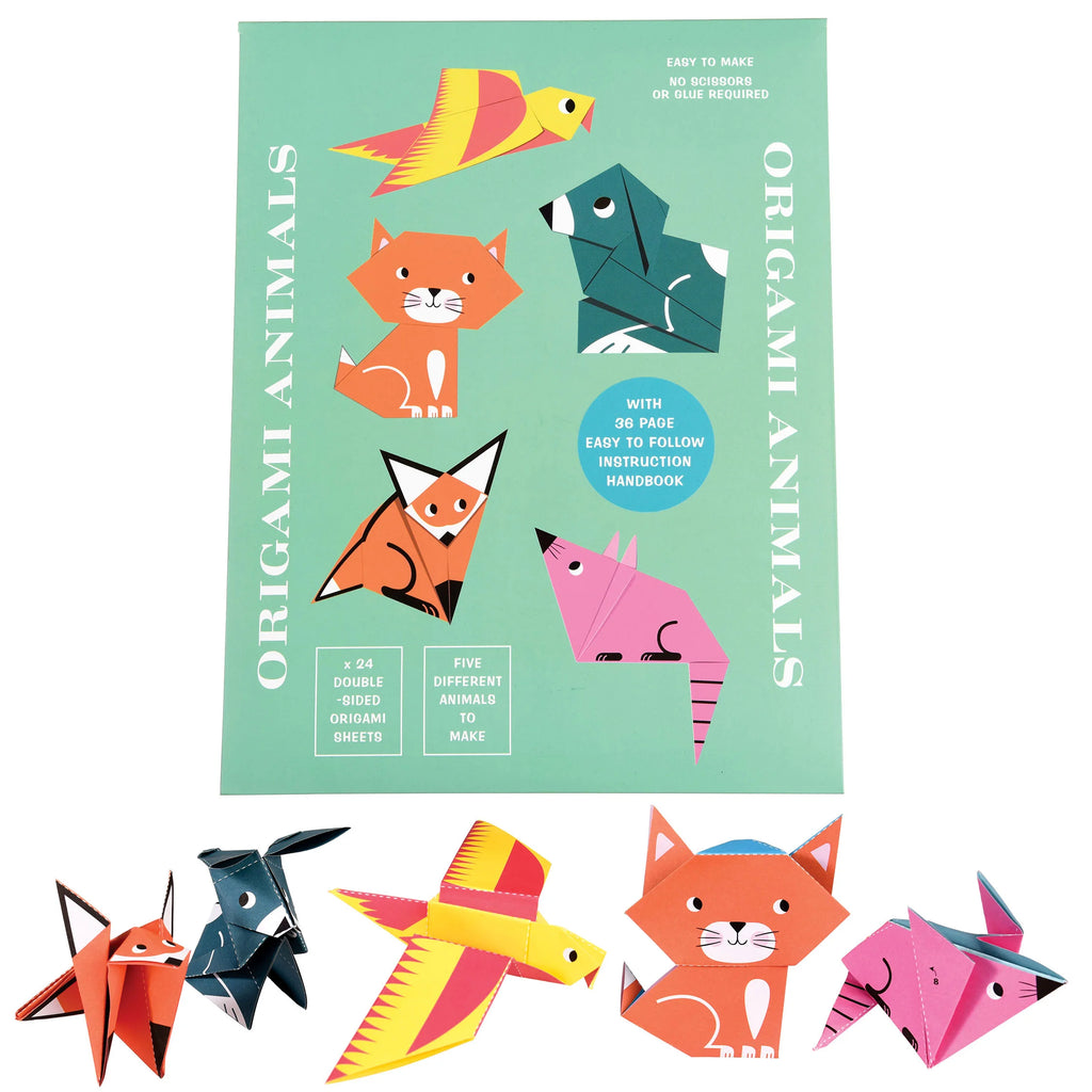 Animal Paper Craft Origami Kit from Rex London for sale at Mostyn