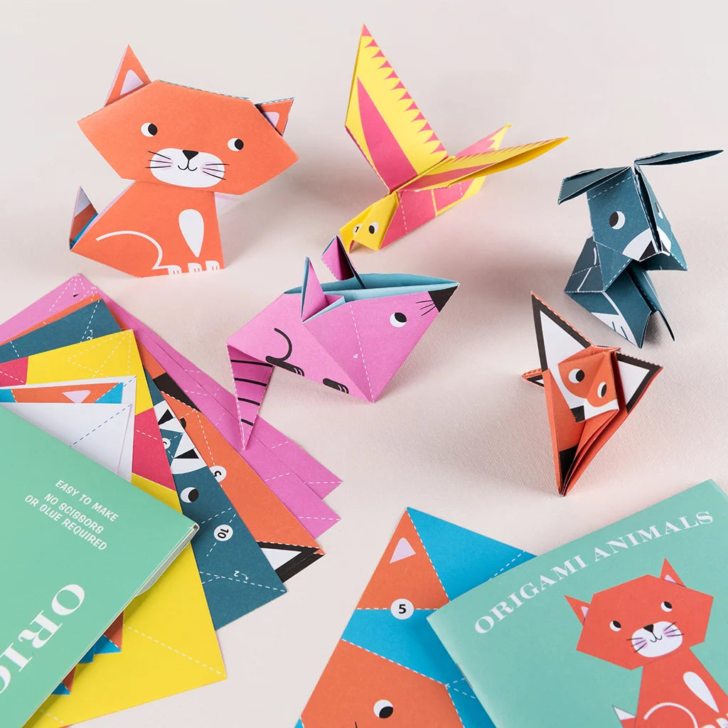 Animal Paper Craft Origami Kit from Rex London for sale at Mostyn