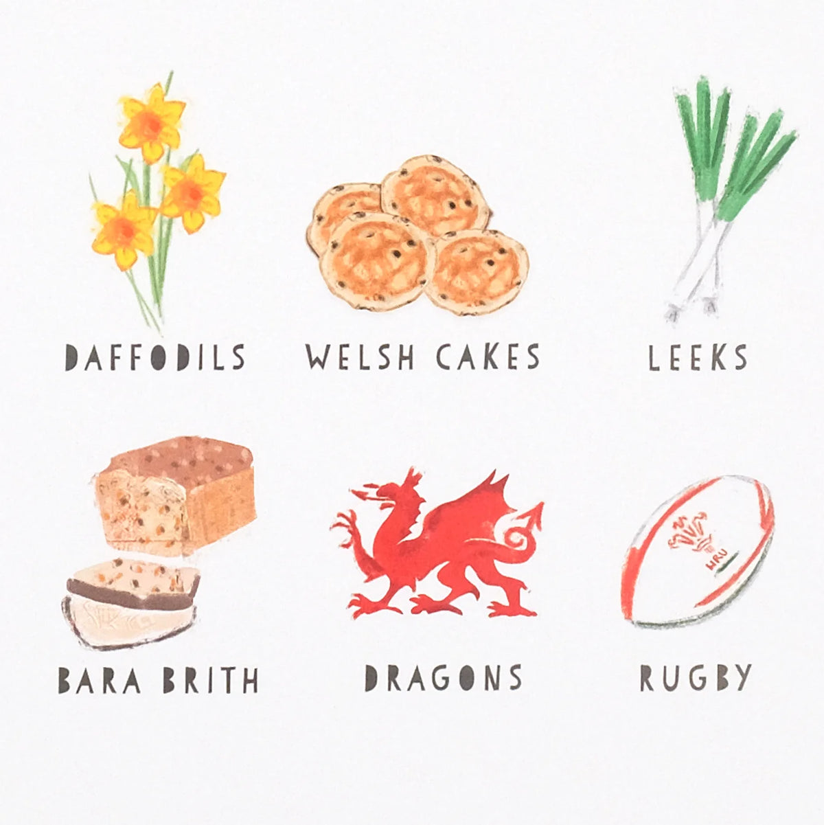 All Welsh Things Art Print | Betty James Designs | Mostyn– MOSTYN
