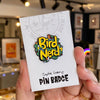 Bird Nerd Birdwatching Enamel Pin Badge by Sophie Green for sale at Mostyn