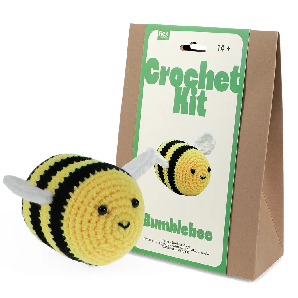 Bumblebee Crochet Craft Kit by Rex London for sale at Mostyn