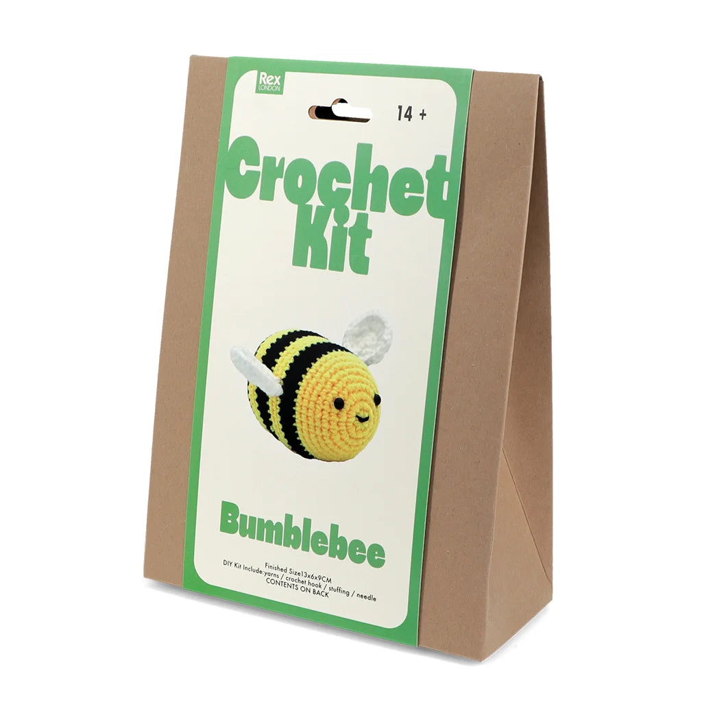 Bumblebee Crochet Craft Kit by Rex London for sale at Mostyn