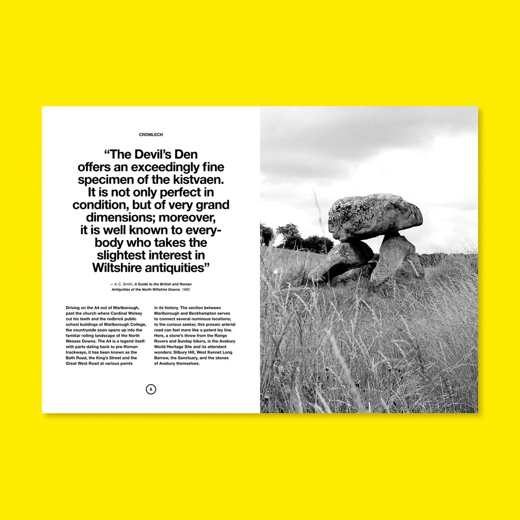 CROMLECH Zine from Weird Walk for sale at Mostyn