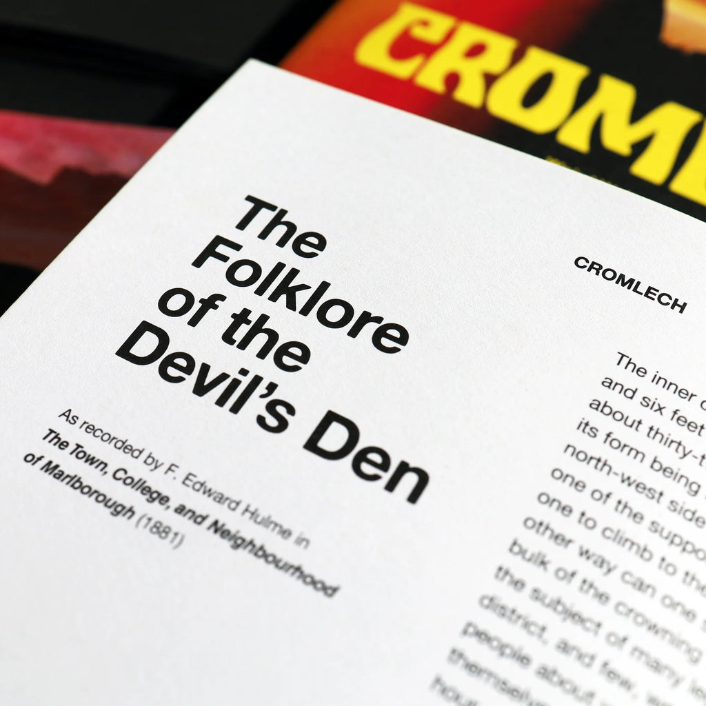 CROMLECH Zine from Weird Walk for sale at Mostyn