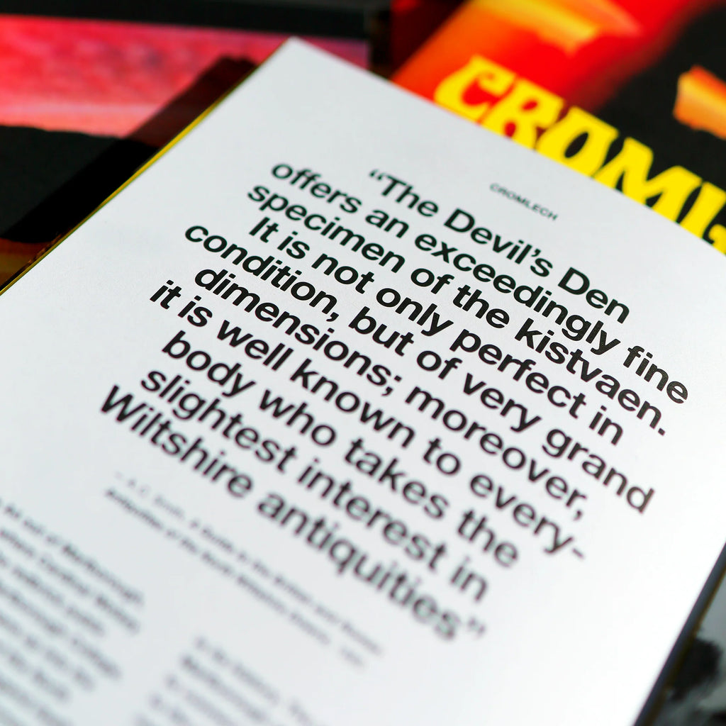 CROMLECH Zine from Weird Walk for sale at Mostyn