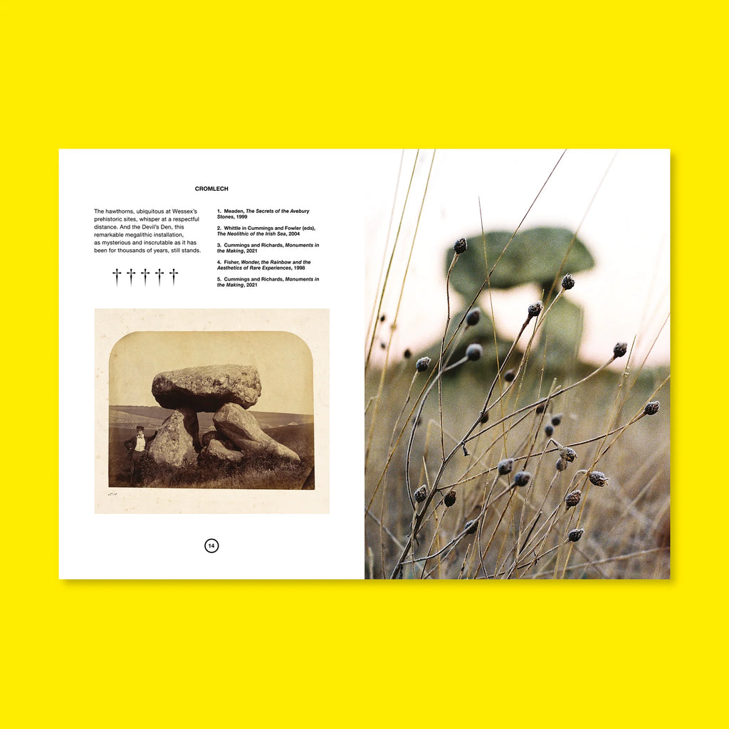 CROMLECH Zine from Weird Walk for sale at Mostyn