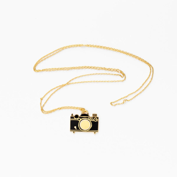 Camera Pendant Necklace from Yellow Owl Workshop for sale at Mostyn