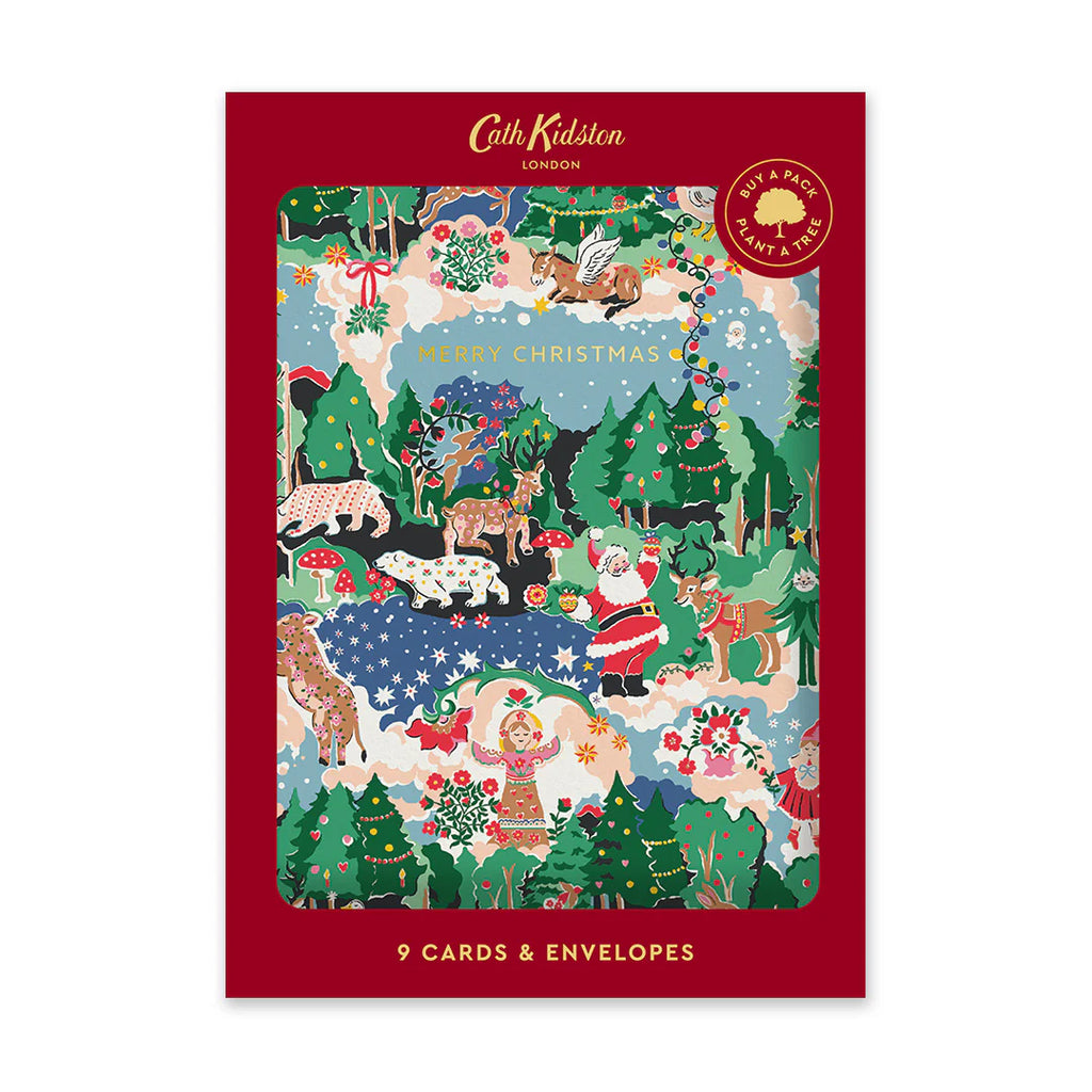 Cath Kidston Christmas Legends Christmas Card Set from Ohh Deer for sale at Mostyn