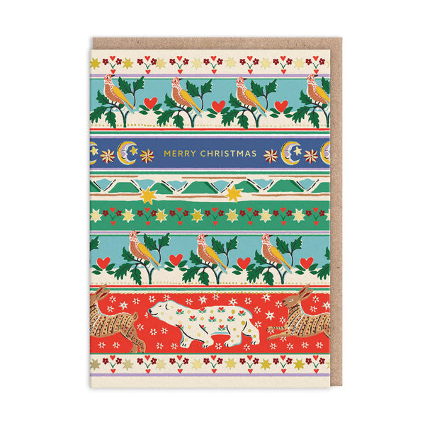 Cath Kidston Festive Friends Christmas Card from Ohh Deer for sale at Mostyn