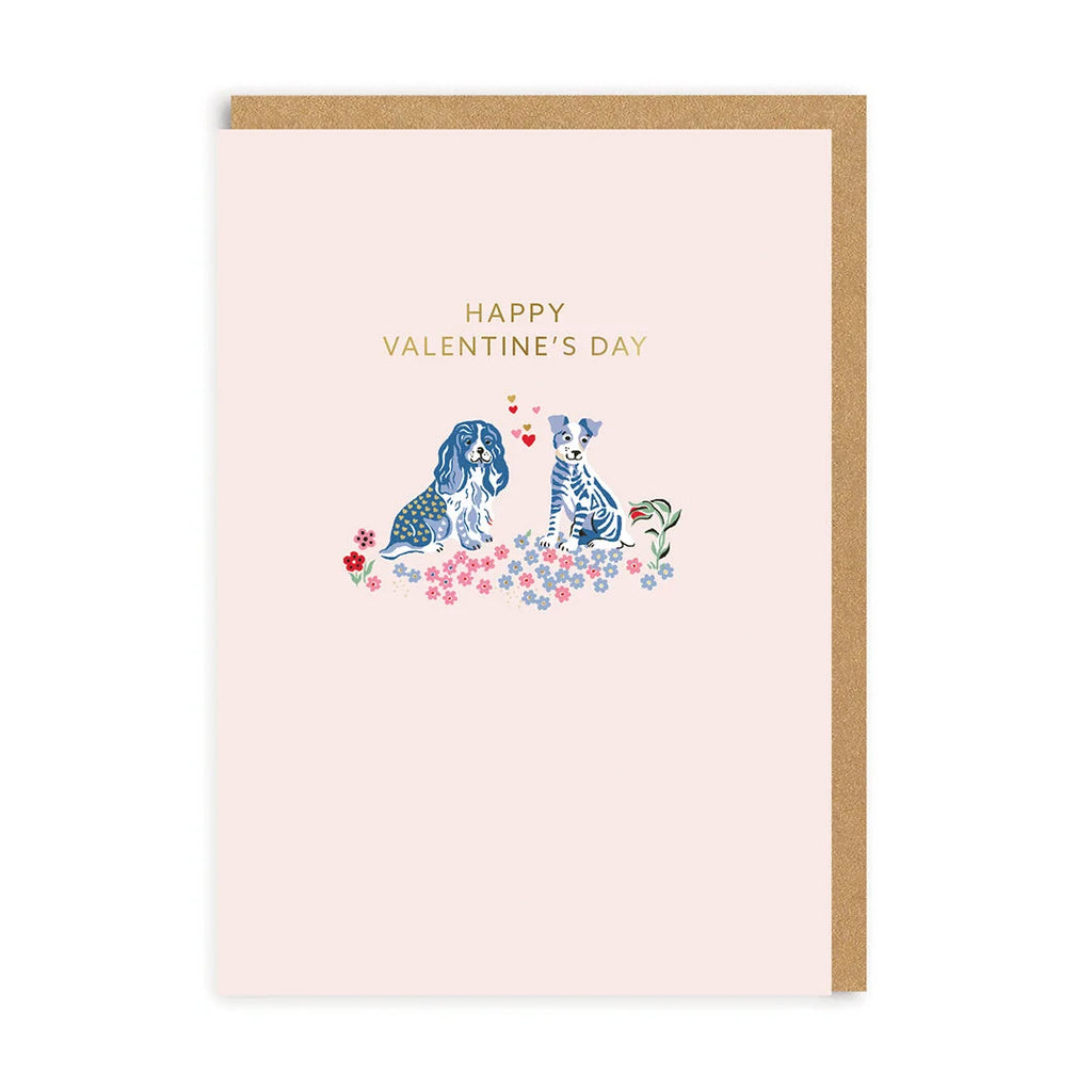 Cath Kidston Puppy Fields Happy Valentine's Card from Ohh Deer for sale at Mostyn