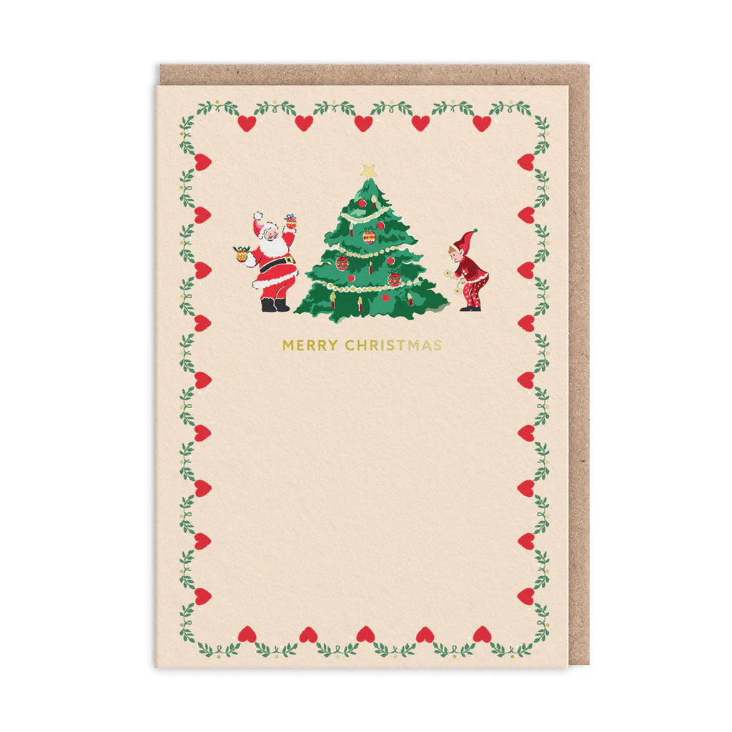 Cath Kidston Santa Christmas Card from Ohh Deer for sale at Mostyn