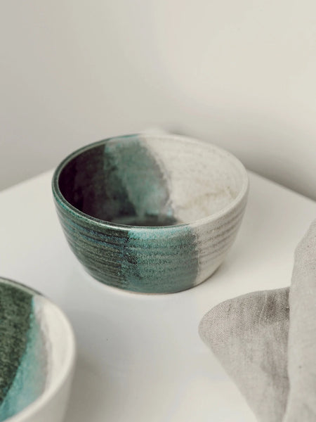 A Handcrafted Mountains Small Ceramic Bowl from Charlotte Manser for sale at Mostyn