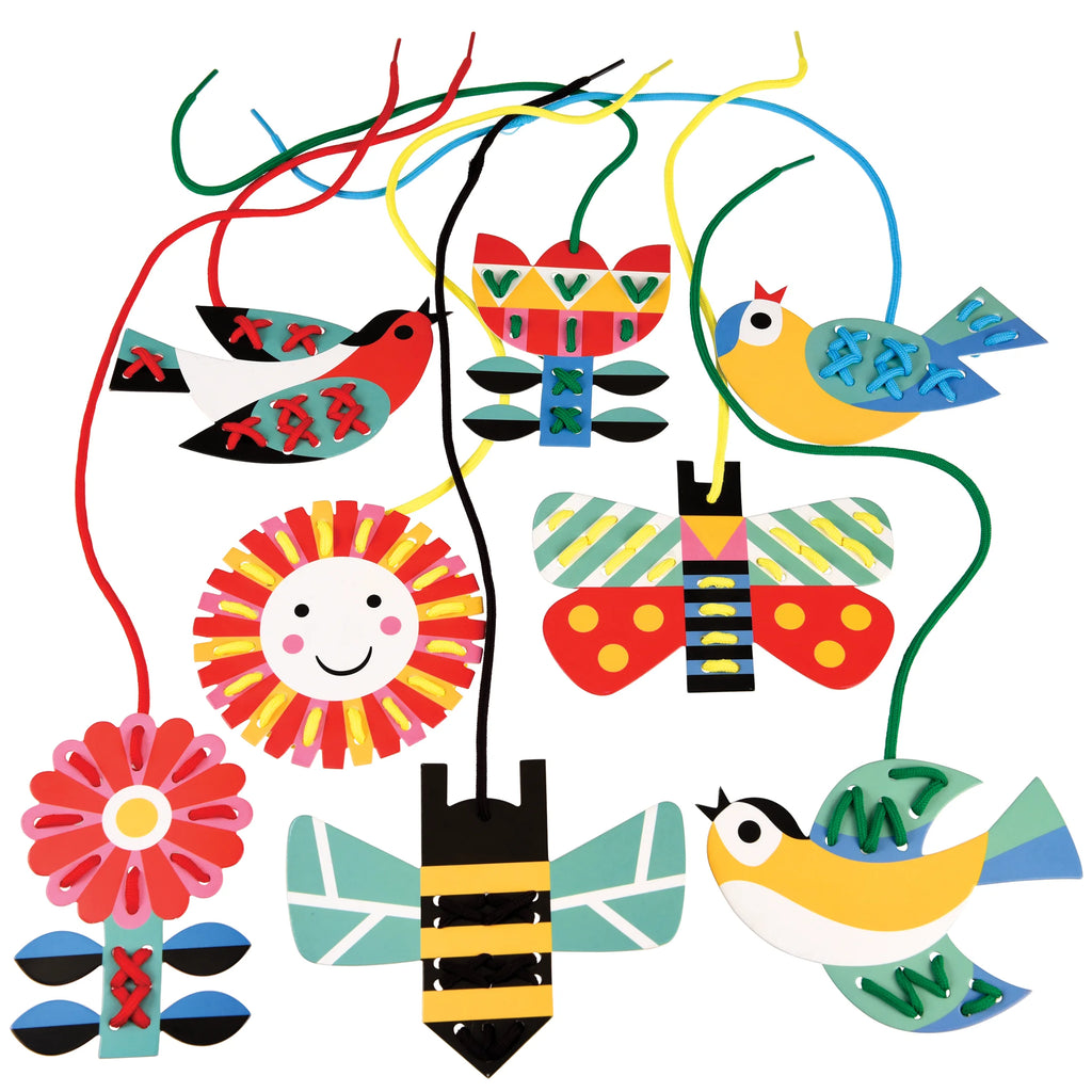 Children's Cardboard Learn to Stitch Activity Kit from Rex London for sale at Mostyn