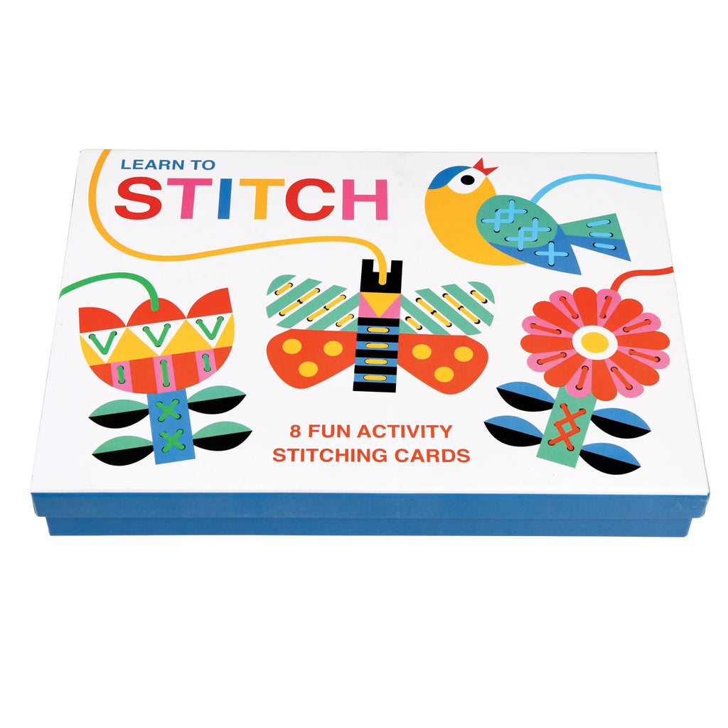 Children's Cardboard Learn to Stitch Activity Kit from Rex London for sale at Mostyn