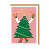 Snowman Santa and Christmas Tree Christmas Card Set from Ohh Deer for sale at Mostyn