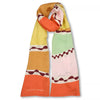 A Deco Wave Gelato Long Silk Scarf from Collier Campbell for sale at Mostyn