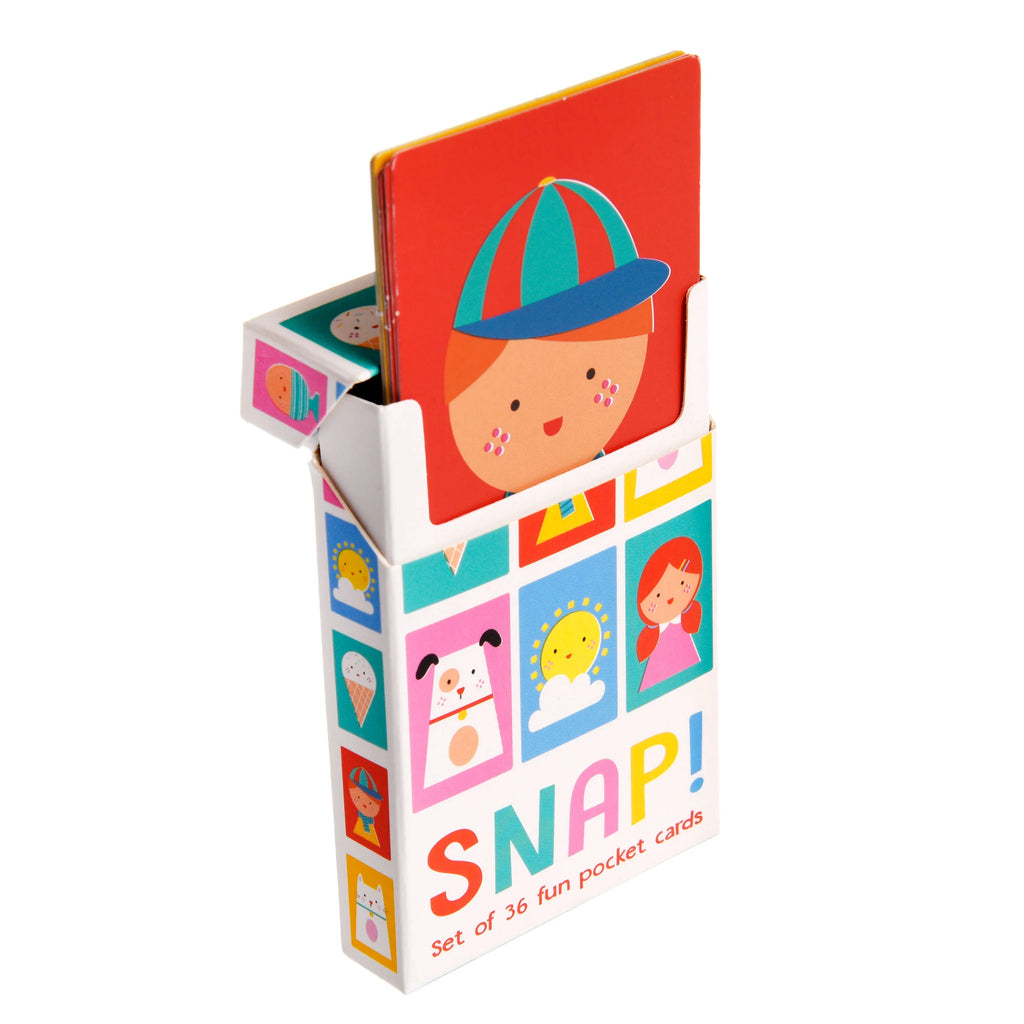 Colourful Characters Children's Snap Card Game from Rex London for sale at Mostyn