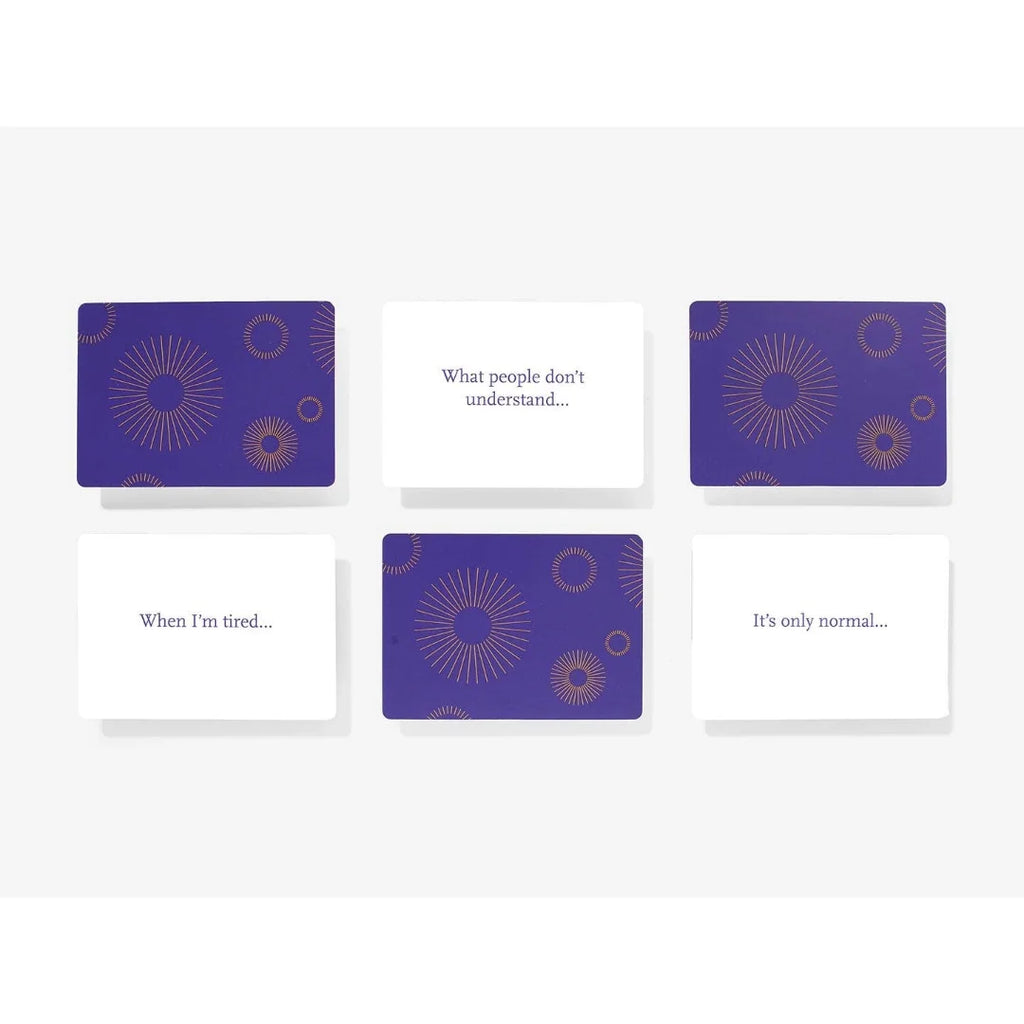 Complete the Sentence Word Game Cards from The school of life for sale at Mostyn