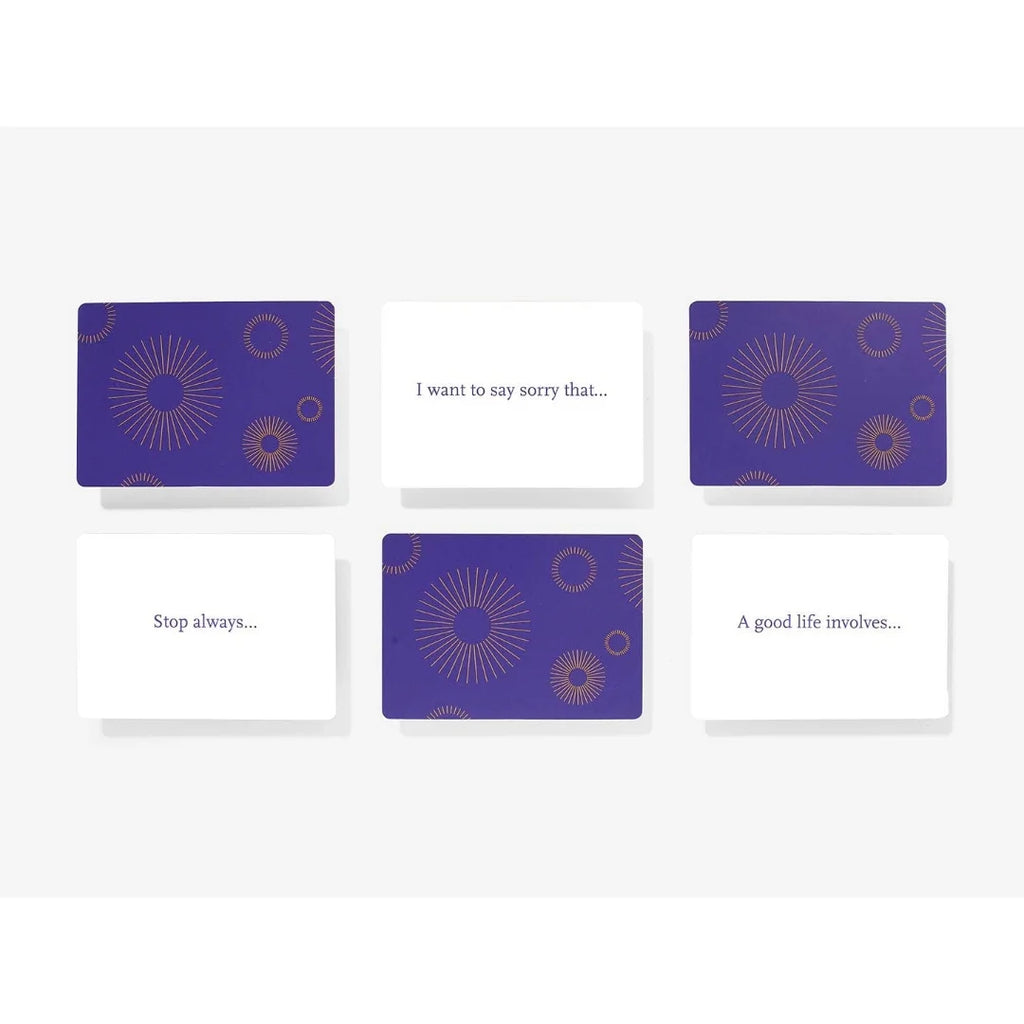 Complete the Sentence Word Game Cards from The school of life for sale at Mostyn