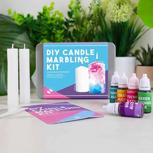 DIY Candle Marbling Kit by Gift Republic for sale at Mostyn