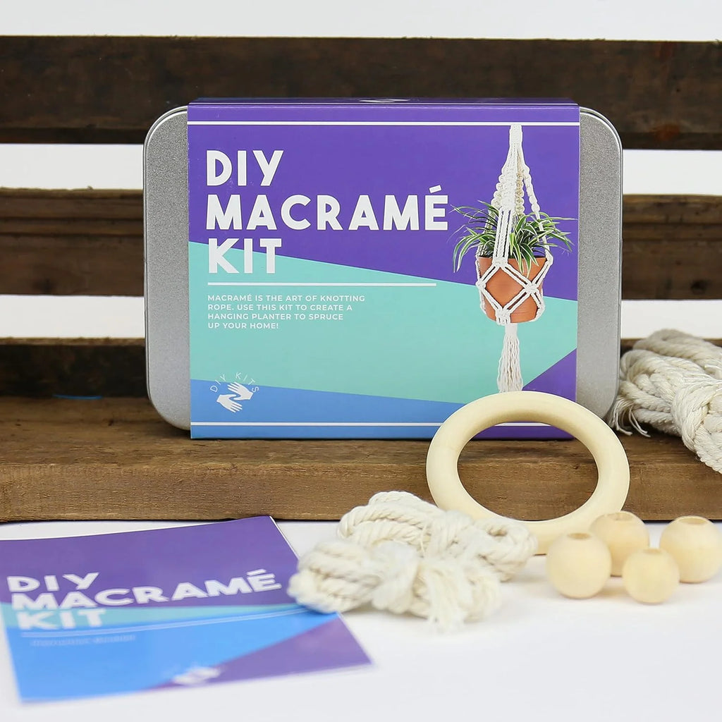 DIY Macramé Kit by Gift Republic for sale at Mostyn