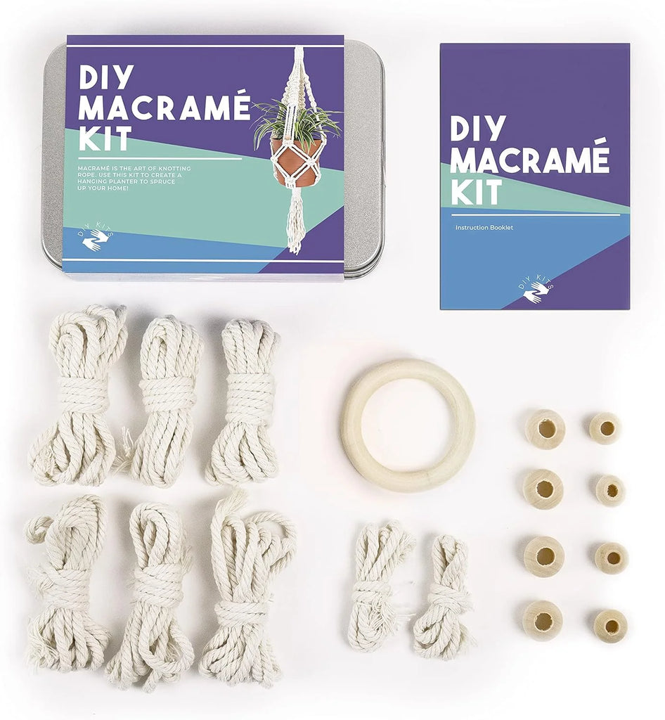 DIY Macramé Kit by Gift Republic for sale at Mostyn