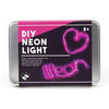 DIY Neon Light Kit in a Tin by Gift Republic for sale at Mostyn