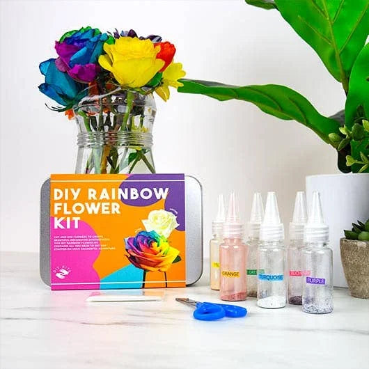 DIY Rainbow Flower Kit by Gift Republic for sale at Mostyn