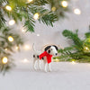 Dalmatian in a Red Scarf Felt Hanging Decoration by Sass and Belle for sale at Mostyn