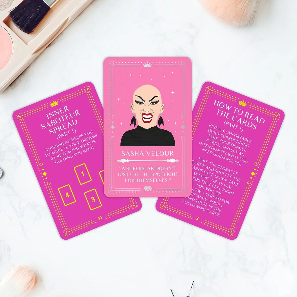 Drag Queen Oracles Cards 4 from Gift Republic for sale at Mostyn