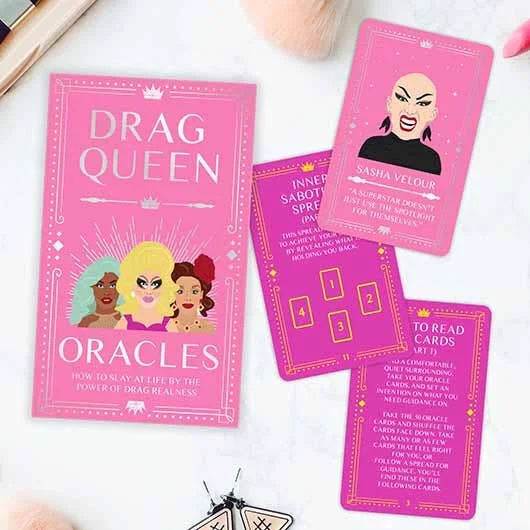 Drag Queen Oracles Cards from Gift Republic for sale at Mostyn