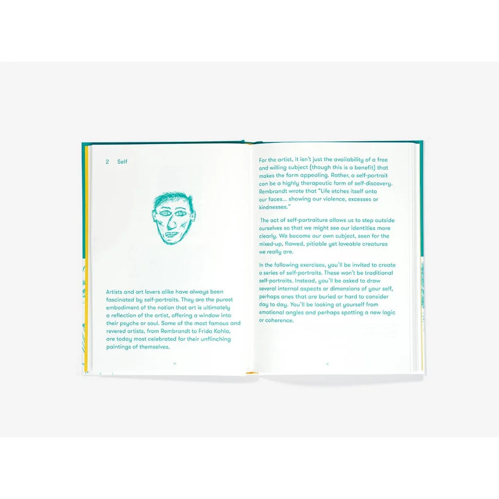 Drawing As Therapy Art Book from The school of life for sale at Mostyn