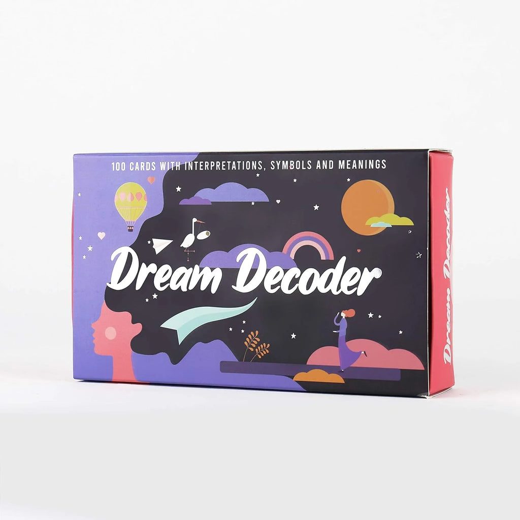 Dream Decoder - 100 cards with interpretations symbols and meanings 2 from Gift Republic for sale at Mostyn
