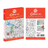 Teatime Giant Colouring In Poster Tablecloth from Eggnogg Colour In for sale at Mostyn