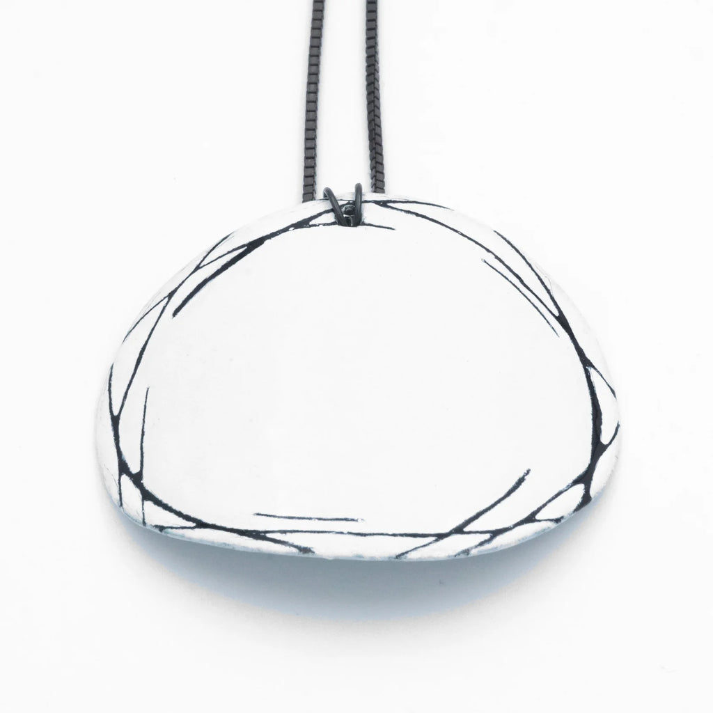 Enamel Marked Pendant by Mizuki Takahashi for sale at Mostyn