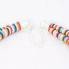 Fairground Follies Eight Knot Fabric Necklace from Bunny Bosworth for sale at Mostyn