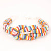 Fairground Follies Reef Knot Fabric Bracelet from Bunny Bosworth for sale at Mostyn