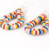 Fairground Follies Teardrop Fabric Earrings from Bunny Bosworth for sale at Mostyn