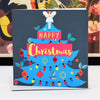 Fairy on a Christmas Tree Christmas Card from Claire Giles Cards for sale at Mostyn