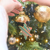 Festive Mix Snowflake Hand Marbled Christmas Decoration Greeting Card from Paper Mirchi for sale at Mostyn